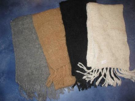 SCARF - Hand Knitted (Plain) only $40.00